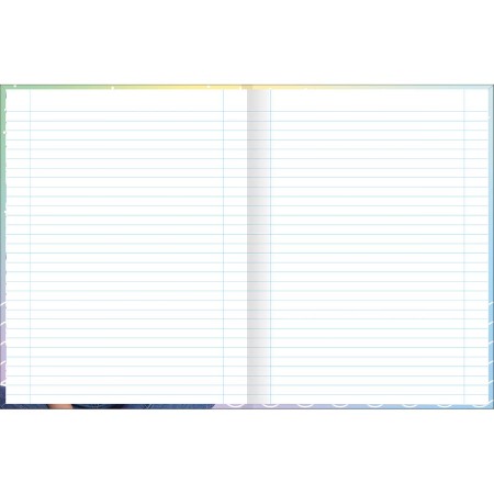 Foto ilustrativa Caderno Brochura Capa Dura Universitário Luluca 80 Folhas