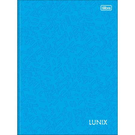 Foto ilustrativa Caderno Brochura Capa Dura Universitário Lunix 80 Folhas
