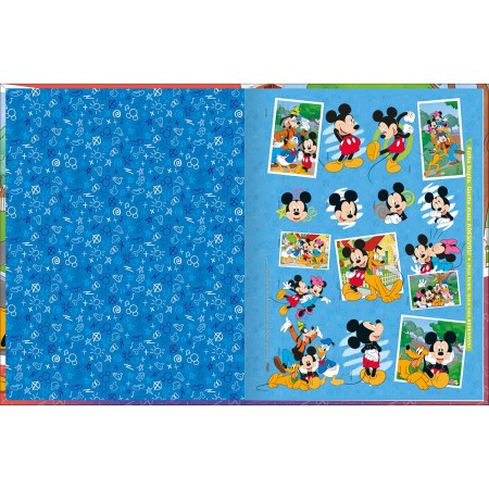 Foto ilustrativa Caderno Brochura Capa Dura Universitário Mickey 80 Folhas