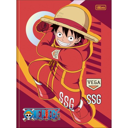 Caderno Brochura Capa Dura Universitário One Piece 48 Folhas - One