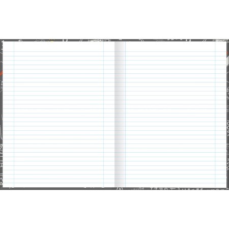 Foto ilustrativa Caderno Brochura Capa Dura Universitário Pepper Masculino 80 Folhas