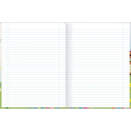 Foto ilustrativa Caderno Brochura Capa Dura Universitário Pooh 80 Folhas