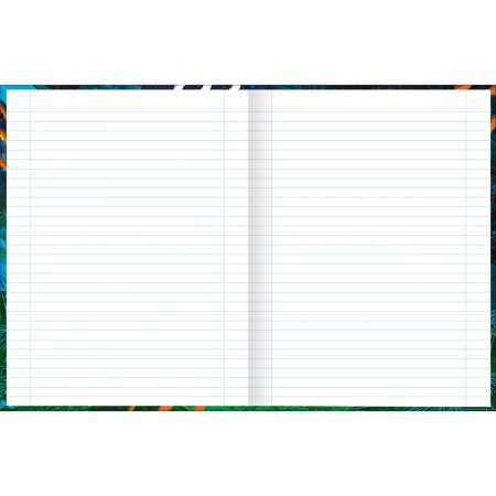 Foto ilustrativa Caderno Brochura Capa Dura Universitário Raptor 80 Folhas