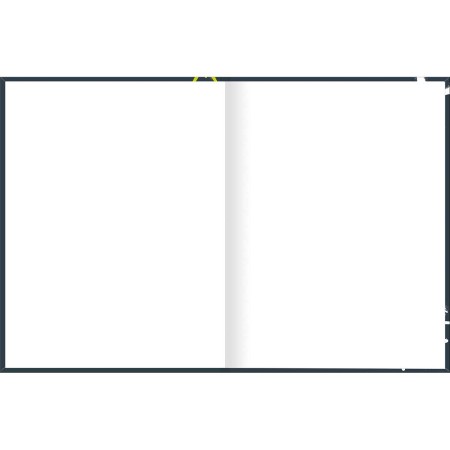 Foto ilustrativa Caderno Brochura Capa Dura Universitário Sem Pauta Pepper 60 Folhas