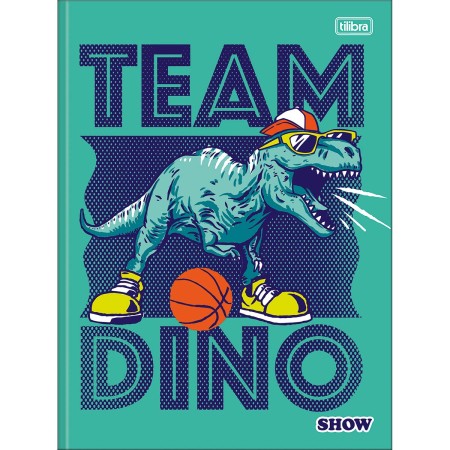 Foto ilustrativa Caderno Brochura Capa Dura Universitário Show 80 Folhas