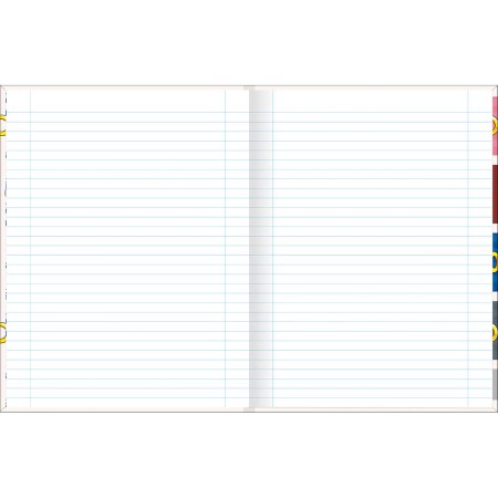 Foto ilustrativa Caderno Brochura Capa Dura Universitário Sonic 80 Folhas