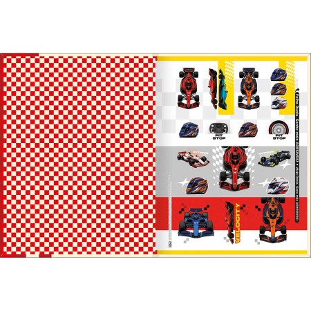 Foto ilustrativa Caderno Brochura Capa Dura Universitário Speed 80 Folhas