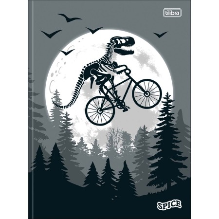 Foto ilustrativa Caderno Brochura Capa Dura Universitário Spice 80 Folhas
