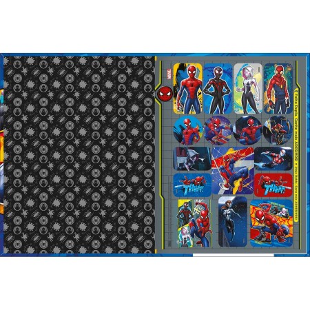 Foto ilustrativa Caderno Brochura Capa Dura Universitário Spider-Man 80 Folhas