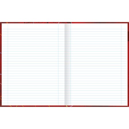 Foto ilustrativa Caderno Brochura Capa Dura Universitário Spider Man Game 80 Folhas