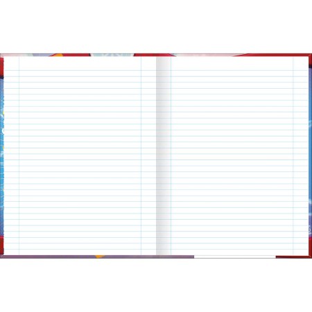Foto ilustrativa Caderno Brochura Capa Dura Universitário Spidey 80 Folhas