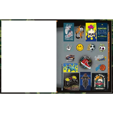 Foto ilustrativa Caderno Brochura Capa Dura Universitário Strong 80 Folhas