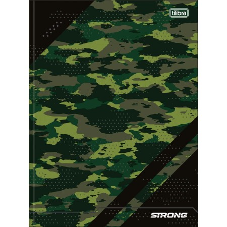 Foto ilustrativa Caderno Brochura Capa Dura Universitário Strong 80 Folhas