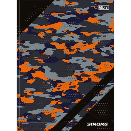 Foto ilustrativa Caderno Brochura Capa Dura Universitário Strong 80 Folhas