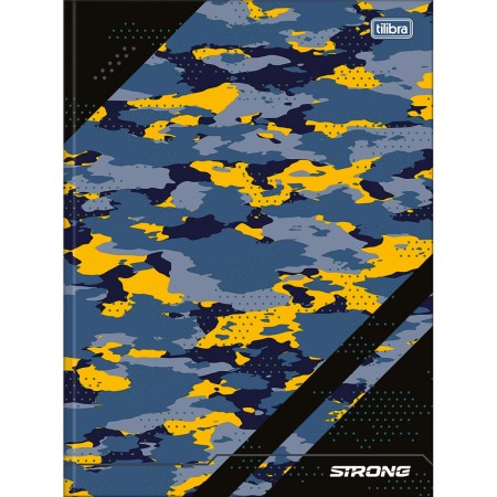 Foto ilustrativa Caderno Brochura Capa Dura Universitário Strong 80 Folhas