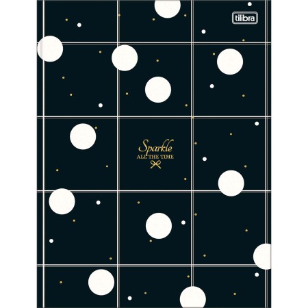 Foto ilustrativa Caderno Brochura Capa Dura Universitário West Village 80 Folhas