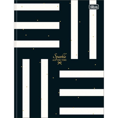 Foto ilustrativa Caderno Brochura Capa Dura Universitário West Village 80 Folhas