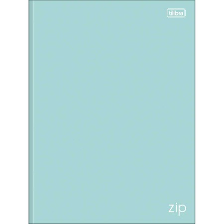 Foto ilustrativa Caderno Brochura Capa Dura Universitário Zip Colors 80 Folhas