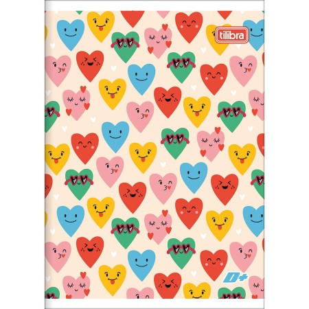 Foto ilustrativa Caderno Brochura Capa Flexível 1/4 D+ 48 Folhas