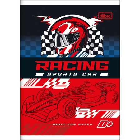 Foto ilustrativa Caderno Brochura Capa Flexível 1/4 D+ 48 Folhas