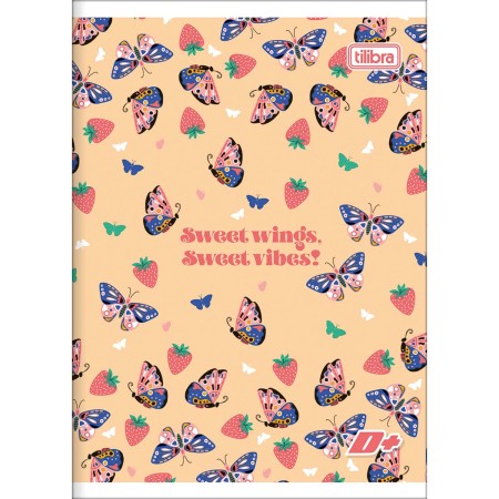 Foto ilustrativa Caderno Brochura Capa Flexível 1/4 D+ 48 Folhas