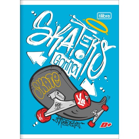 Foto ilustrativa Caderno Brochura Capa Flexível 1/4 D+ 96 Folhas