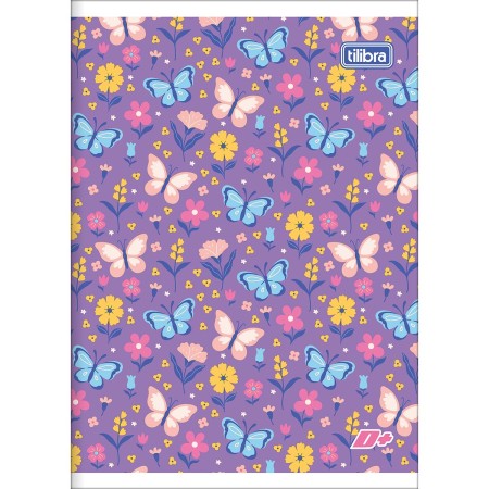 Foto ilustrativa Caderno Brochura Capa Flexível 1/4 D+ 96 Folhas