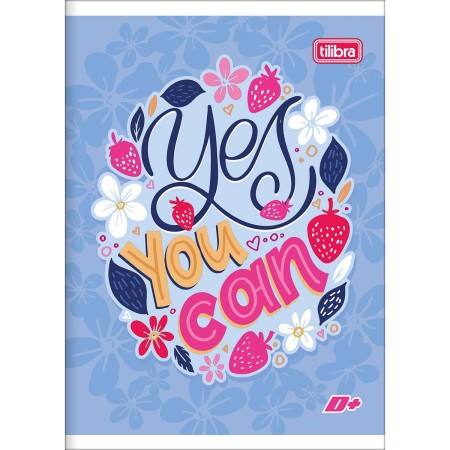 Foto ilustrativa Caderno Brochura Capa Flexível 1/4 D+ 96 Folhas