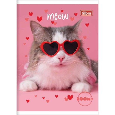 Foto ilustrativa Caderno Brochura Capa Flexível 1/4 Zoom+ 48 Folhas