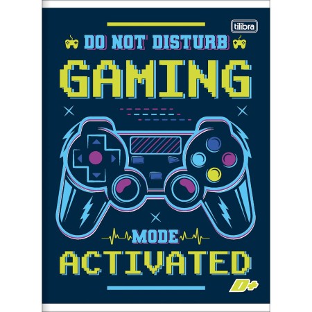 Foto ilustrativa Caderno Brochura Capa Flexível Universitário D+ 60 Folhas