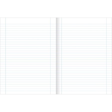 Foto ilustrativa Caderno Brochura Capa Flexível Universitário Zoom+ Feminino 60 Folhas