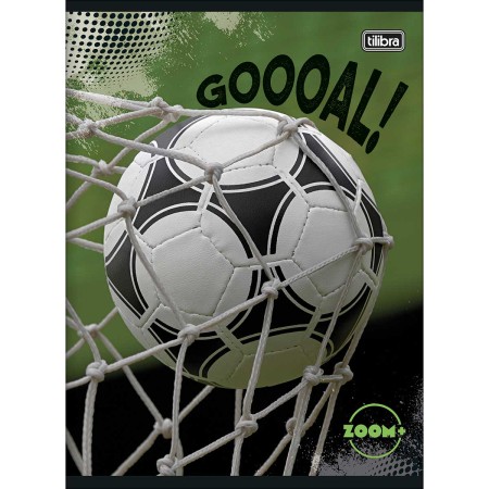 Foto ilustrativa Caderno Brochura Capa Flexível Universitário Zoom+ Masculino 60 Folhas