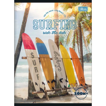 Foto ilustrativa Caderno Brochura Capa Flexível Universitário Zoom+ Masculino 60 Folhas