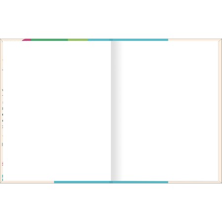 Foto ilustrativa Caderno Brochura Universitário Capa Dura Sem Pauta Neurodiversidade 80F