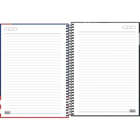 Foto ilustrativa Caderno Capa Dura Universitário 1 Matéria Avengers Fit 80 Folhas