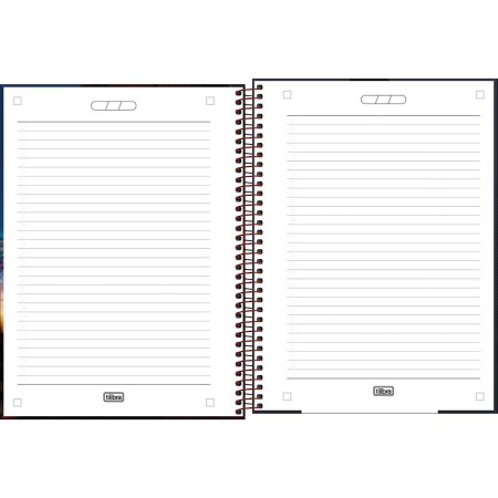 Foto ilustrativa Caderno Capa Dura Universitário 1 Matéria Spider Man: Brand New Day 80 Folhas
