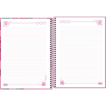 Foto ilustrativa Caderno Capa Dura Universitário 10 Matérias Lotso 160 Folhas