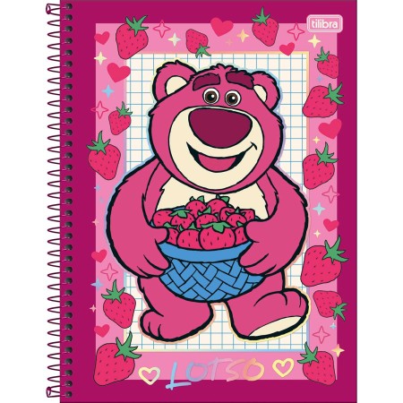 Foto ilustrativa Caderno Capa Dura Universitário 10 Matérias Lotso 160 Folhas