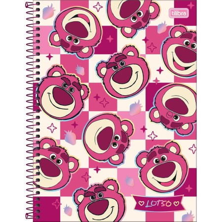 Foto ilustrativa Caderno Capa Dura Universitário Lotso 1 Matéria 80 Folhas