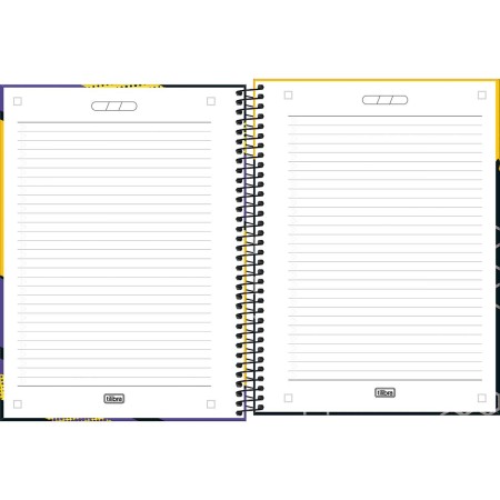 Foto ilustrativa Caderno Capa Dura Universitário Natan Por Aí 1 Matéria 80 Folhas