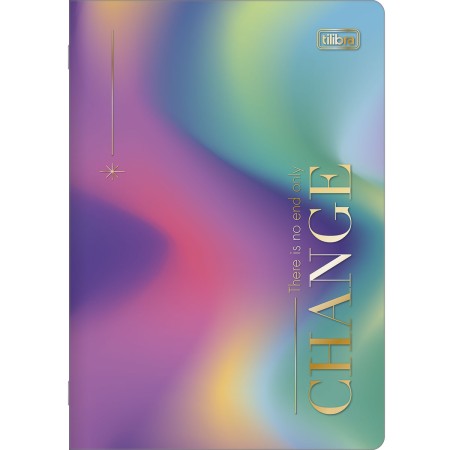 Foto ilustrativa Caderno Colegial Grampeado Flexível Great 32 Folhas