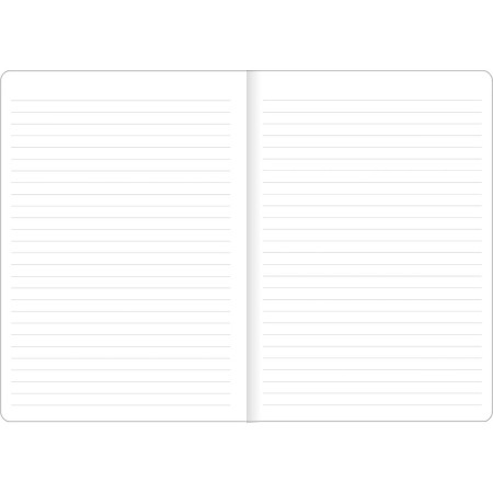 Foto ilustrativa Caderno Colegial Grampeado Flexível West Village 32 Folhas