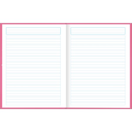 Foto ilustrativa Caderno de Caligrafia Brochura Capa Dura Blink 40 Folhas