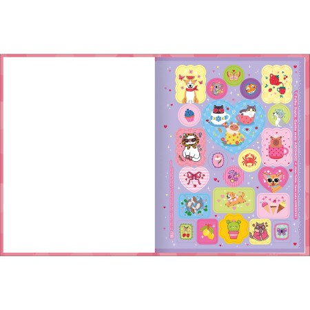 Foto ilustrativa Caderno de Caligrafia Brochura Capa Dura Holly 40 Folhas