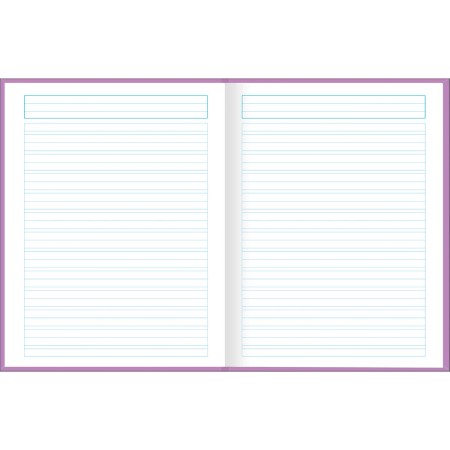 Foto ilustrativa Caderno de Caligrafia Brochura Capa Dura Kids Feminino 40 Folhas