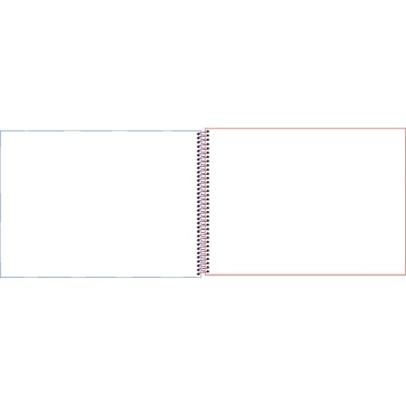 Foto ilustrativa Caderno de Cartografia e Desenho Espiral Capa Dura Abacute 80 Folhas
