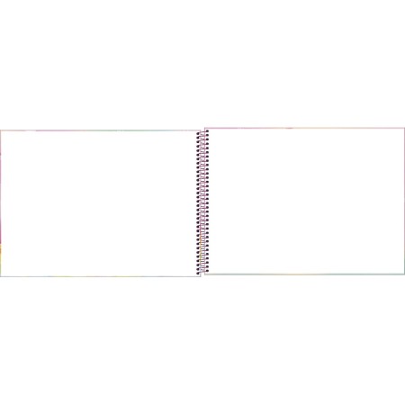 Foto ilustrativa Caderno de Cartografia e Desenho Espiral Capa Dura Blink 80 Folhas