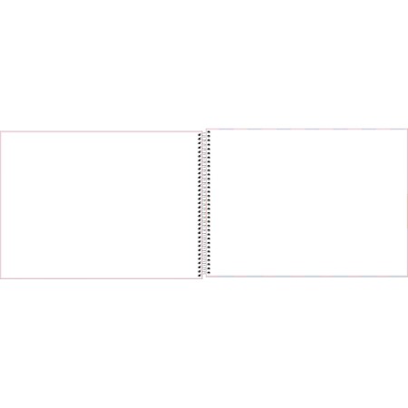 Foto ilustrativa Caderno de Cartografia e Desenho Espiral Capa Dura Happy 80 Folhas