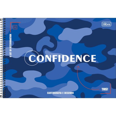 Foto ilustrativa Caderno de Cartografia e Desenho Espiral Capa Dura Hide 80 Folhas