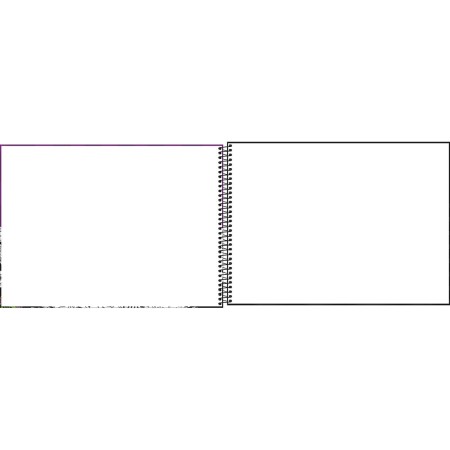 Foto ilustrativa Caderno de Cartografia e Desenho Espiral Capa Dura Hot Wheels Skate 80 Folhas